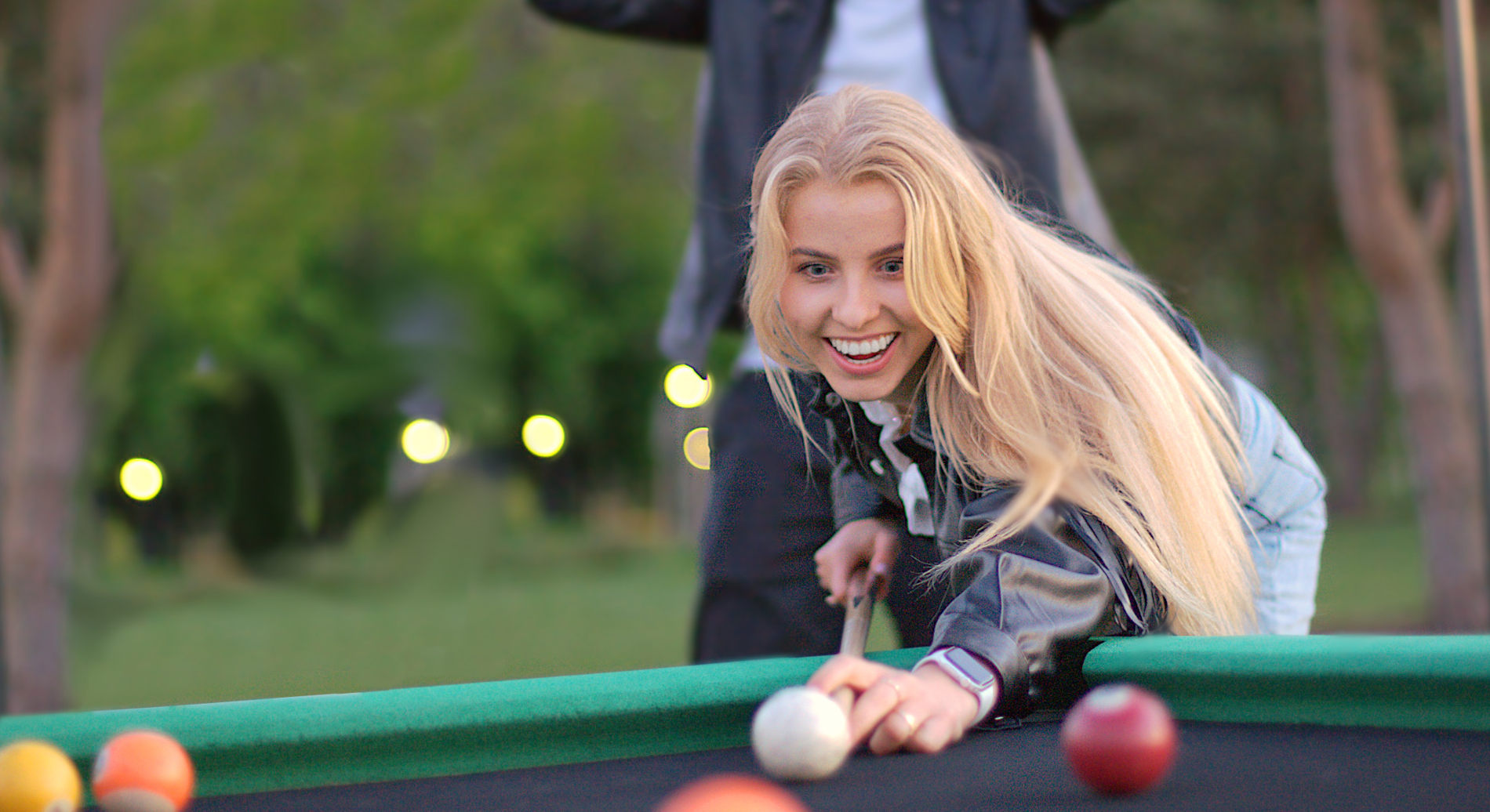 Plenerowy Bilard zewnętrzny